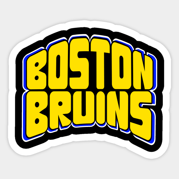 Boston bruins Sticker by Cahya. Id